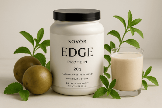 Monk Fruit Stevia Protein Powder - Sweetness Perfected - Sovor