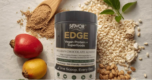 Natural Protein Powder: No Sugar, Monk Fruit Sweetened - Sovor