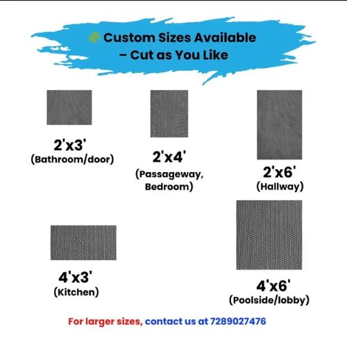 Premium Anti Skid Mat for Businesses & Homes– Durable, Anti - Slip - Sovor