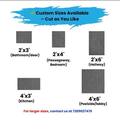Premium Anti Skid Mat for Businesses & Homes– Durable, Anti - Slip - Sovor