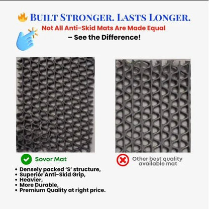 Premium Anti Skid Mat for Businesses & Homes– Durable, Anti - Slip - Sovor