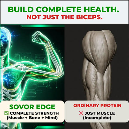 Plant Protein Powder - Sovor Edge Vegan Protein 400g - Sovor