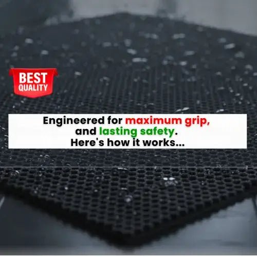 Sovor Anti-Skid Mat - Kitchen safety mat prevents slips and spills