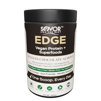 Plant Protein Powder - Sovor Edge Vegan Protein 400g