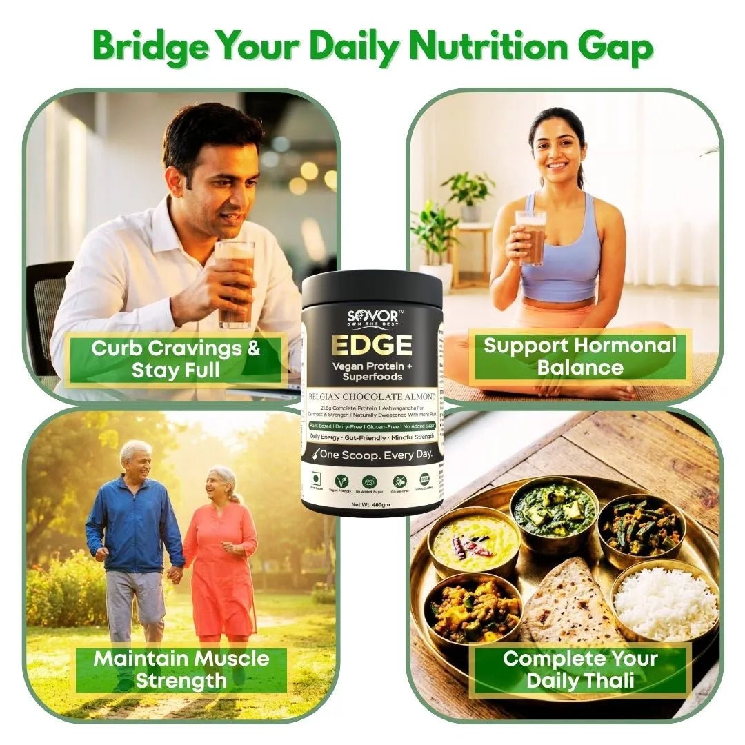 Plant Protein Powder - Sovor Edge Vegan Protein 400g - Sovor